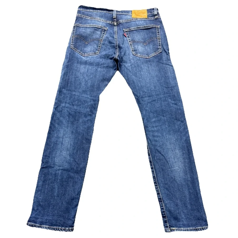 Levis 502 Premium Jeans Mens 32x31‎ TAG-32x32 Stretch Flex Blue Denim Tapered